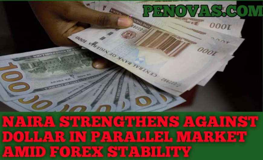 Naira Strengthens Against Dollar in Parallel Market Amid Forex Stability