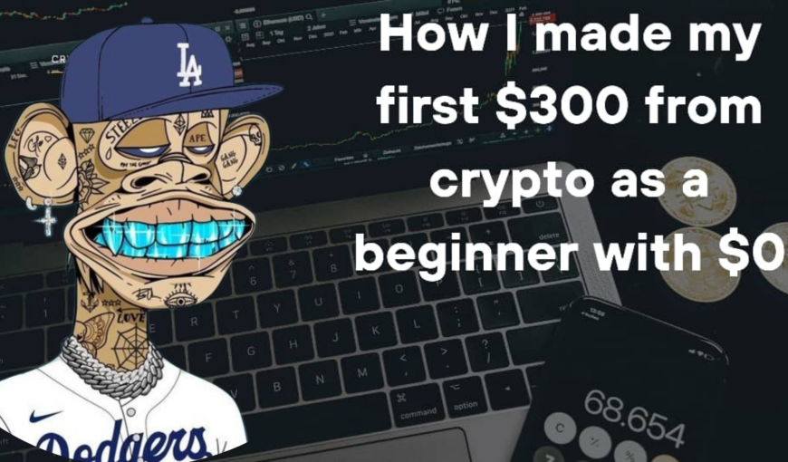 How I Made My First $300 From Crypto as a Beginner (Starting With $0)