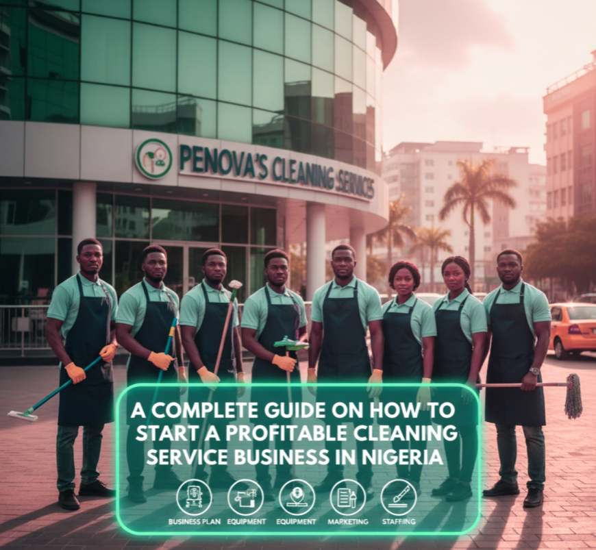 A Complete Guide on How to Start a Profitable Cleaning Service Business in Nigeria